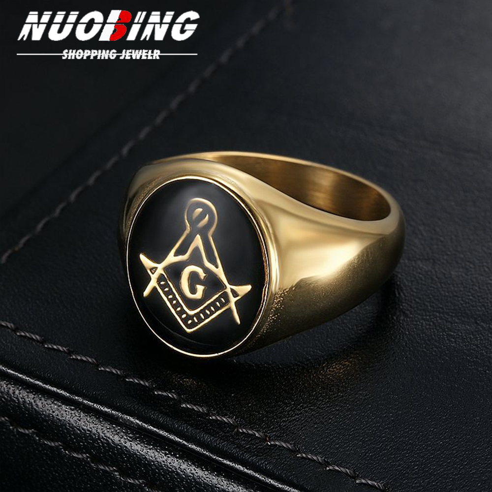 Men Vintage 316L Stainless Ste - Initial Ring Custom review and price