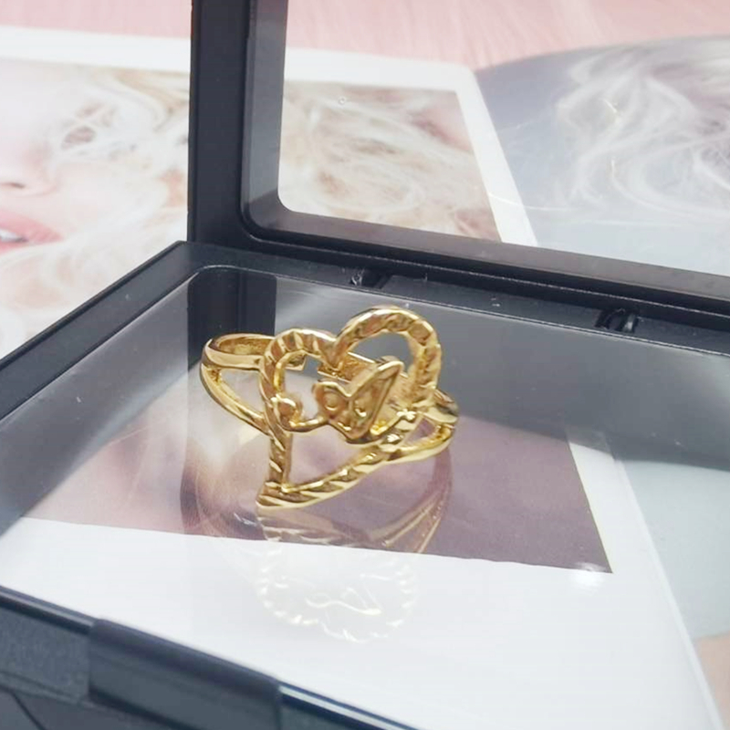 Duoying Custom Initial Rings P - Initial Ring Custom review and price