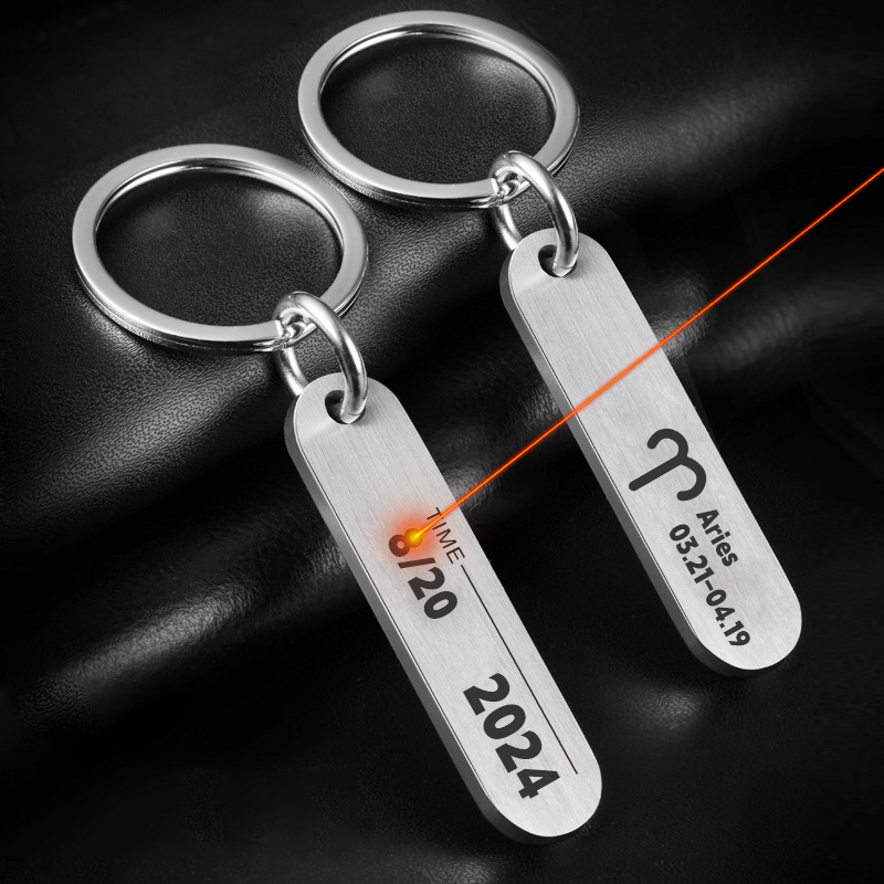 Customized Key Chains with Las - Initial Ring Custom review and price