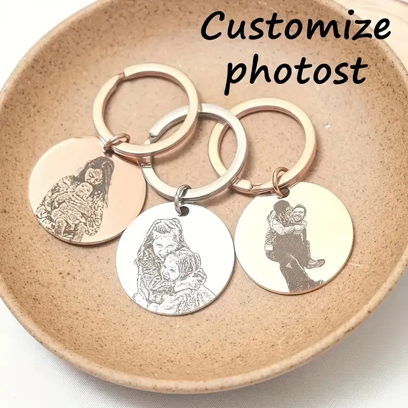 Personalized Engraved Portrait - Initial Ring Custom review and price