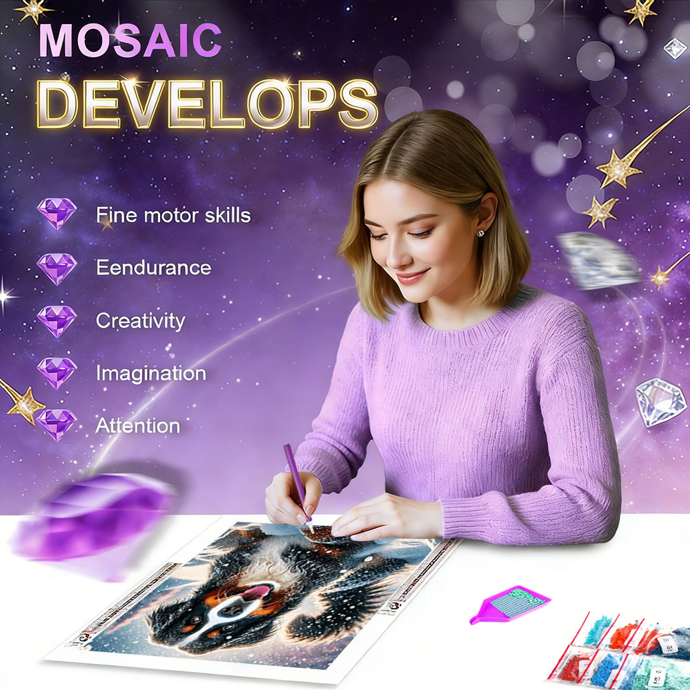 HUACAN Diamond Mosaic New Coll - Photo Mosaic Print review and price