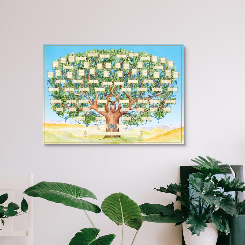 Fillable Family Tree Chart 6 G - Family Tree Print review and price