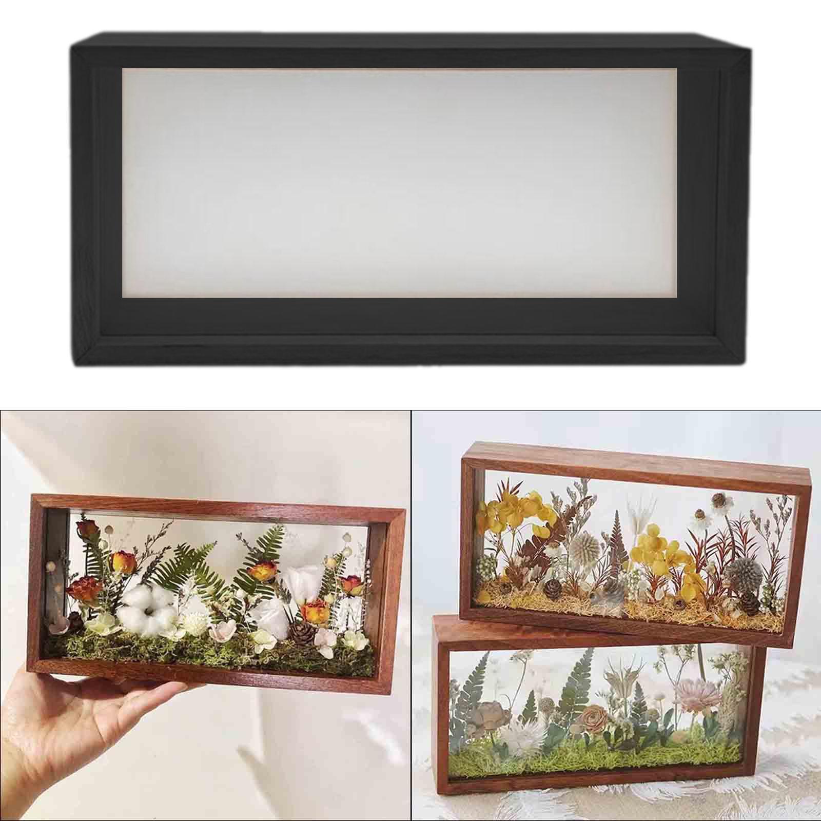 Decorative Floating Shadow Box - Engraved Wood Frame review and price