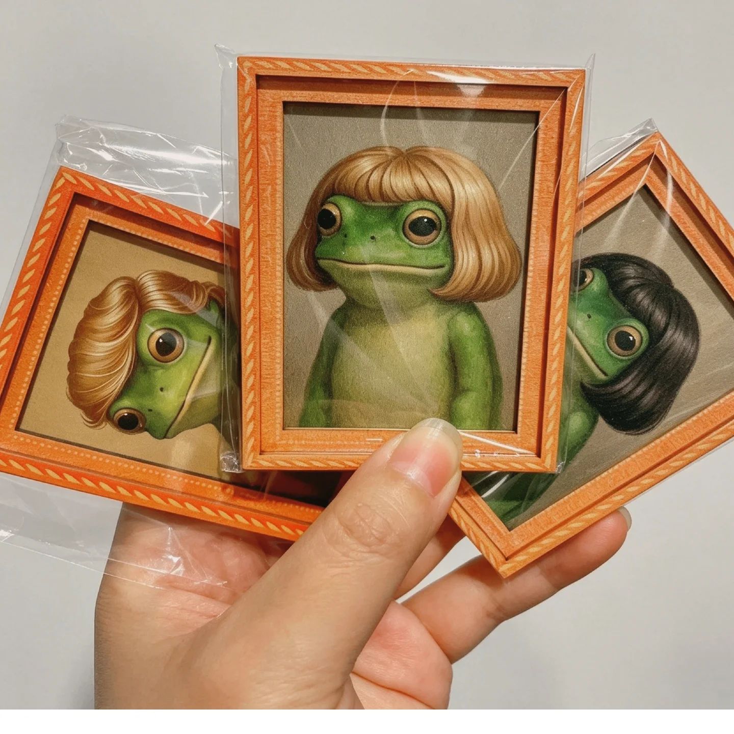 Mini Wooden Photo Frame Frog F - Engraved Wood Frame review and price